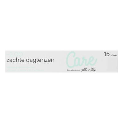 Care Daglenzen -2,00