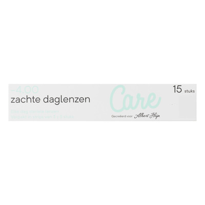 Care Daglenzen -4,00