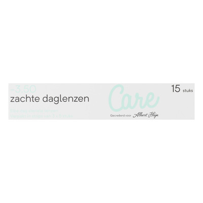 Care Daglenzen -3,50