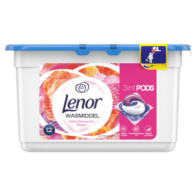 Lenor Wasmiddel Pods Wilde Bloeiende Bloem 12 Wasbeurten