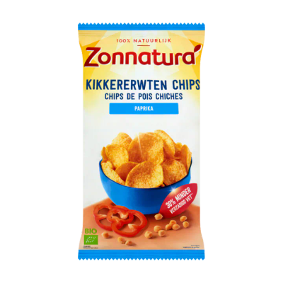 Zonnatura Kikkererwten Chips Paprika