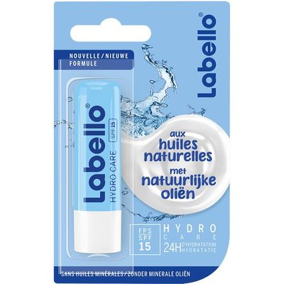 Labello Hydro care SPF 15 met natuurlijke oliën