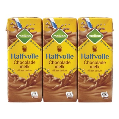 Huismerk chocolademelk halfvol