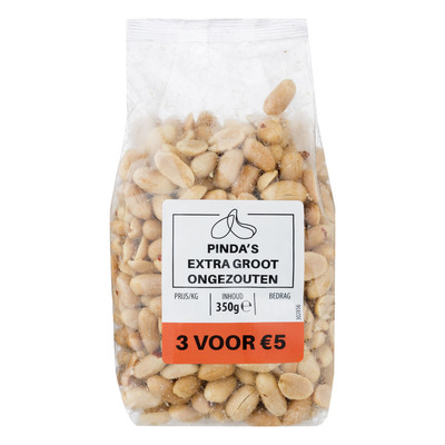 Brouwer Pinda's gebakken ongezouten