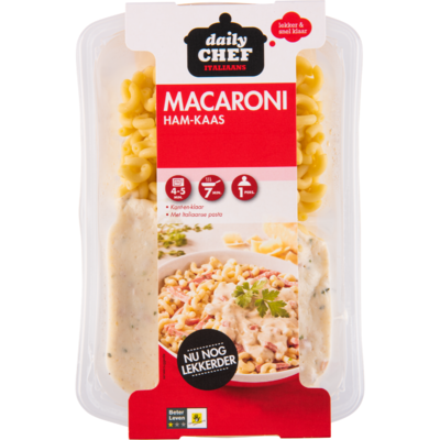 Huismerk Macaroni ham kaas