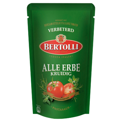 Bertolli Pastasaus Kruidig 5 Porties 500 g