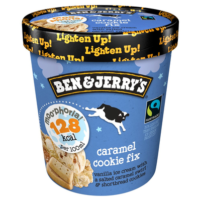 Ben & Jerry's Moo-phoria IJs Caramel Cookie Fix