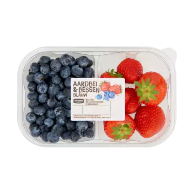 Huismerk Aardbei & Bessen Blauw