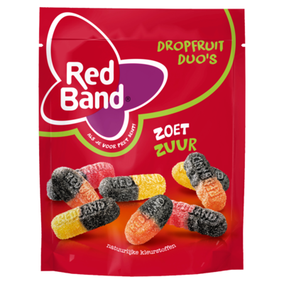 Red Band Dropfruit Duo's Zoet Zuur 240 g