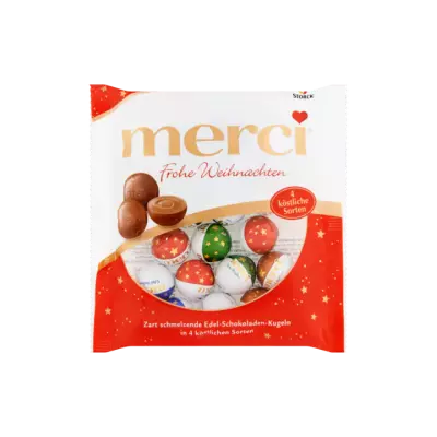 Merci Kerstballetjes Gemengd