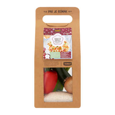 Huismerk Winter Topper Risottopakket Paprika, Wortel & Courgette