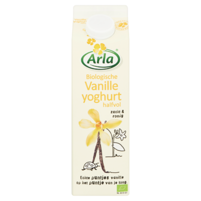 Arla Biologische Vanille Yoghurt 1 L