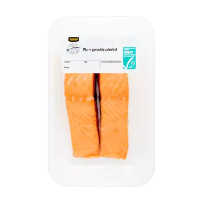 Huismerk Verse Vis Vismarkt Warm Gerookte Zalmfilet