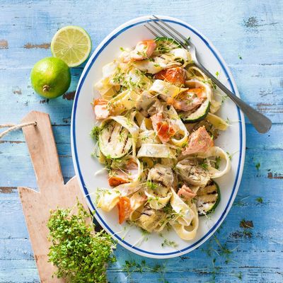 Allerhande Box Pappardelle artisjok & warmgerookte zalm