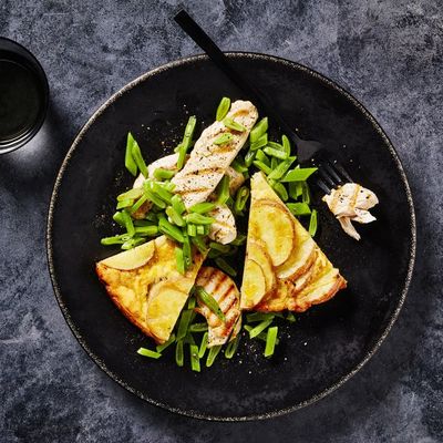 Allerhande Box Aardappeltortilla met kalkoenfilet