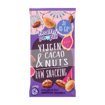 Healthy People Vijgen Cacao & Nuts Raw Snacking