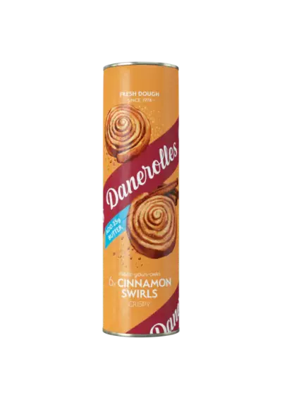 Danerolles Cinnamon Swirls Crispy 6 Stuks