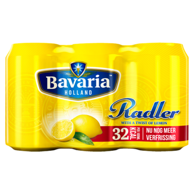Bavaria 2.0% Radler Citroen Bier 6 x 33 cl