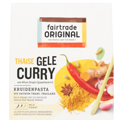 Fairtrade Original Thaise Gele Curry 70 g