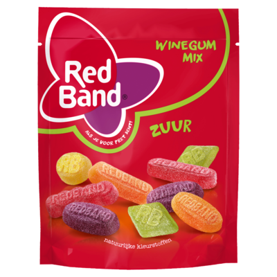 Red Band Winegum zuur