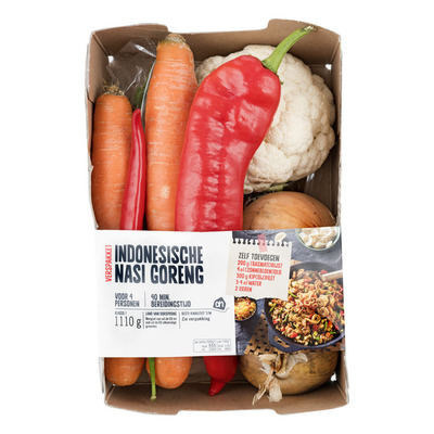 Huismerk Indonesische nasi goreng verspakket