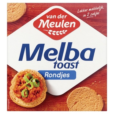 Van der Meulen Toast Melba toast rond