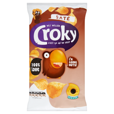 Croky chips saté