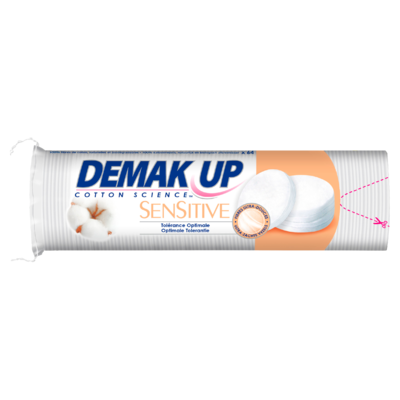 Demak'Up Sensitive Ronde Wattenschijfjes 64 Stuks