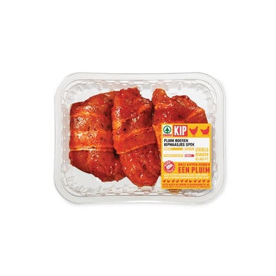 Huismerk pluim boeren kiphaasjes spek