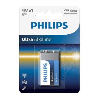 Philips Power Batterijen 9v/6lr61 Blister