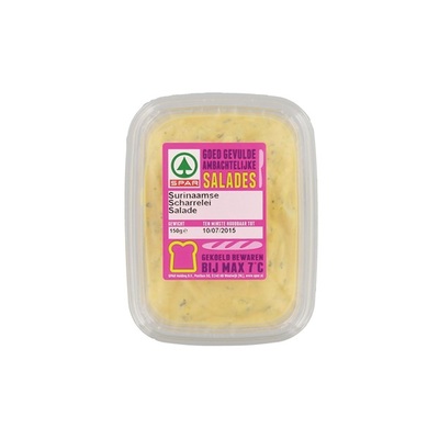 Huismerk salade Surinaams-scharrelei