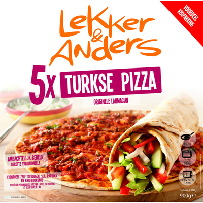 Lekker&Anders Turkse pizza