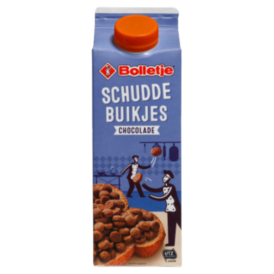 Bolletje Schuddebuikjes chocolade