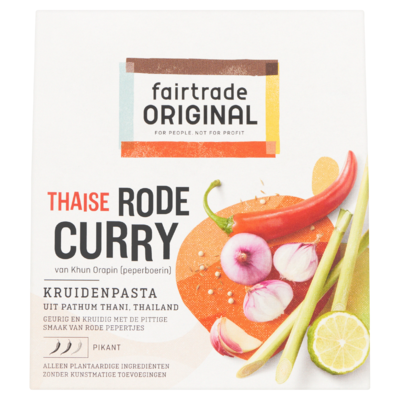 Fairtrade Original Thaise Rode Curry 70 g