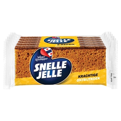 Snelle Jelle koekrepen ontbijtkoek