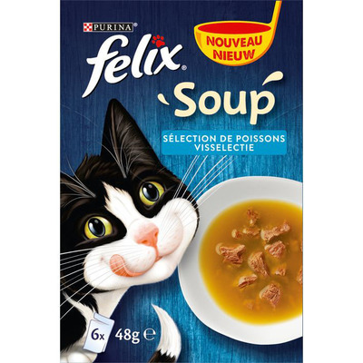 Felix Soup vis selectie