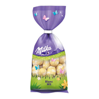 Milka Paaseitjes wit