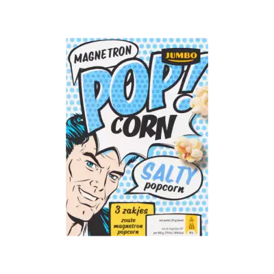 Huismerk Zoute Magnetron Popcorn