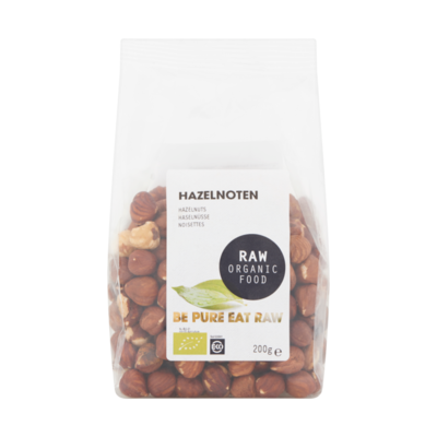 Raw Organic Food Hazelnoten