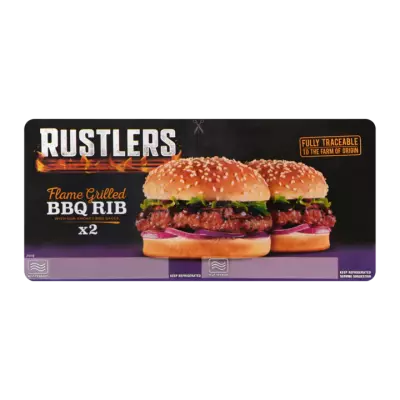 Rustlers Flame Grilled BBQ Rib