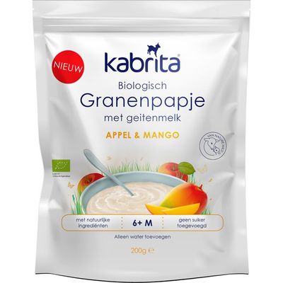 Kabrita Granenpapje appel & mango