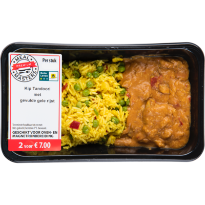 Mealmasters Kip tandoori met gevulde gele rijst