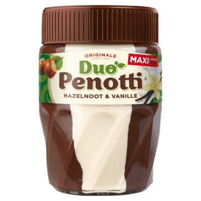 Duo Penotti Hazelnoot & Vanille Maxi Potti 615 g