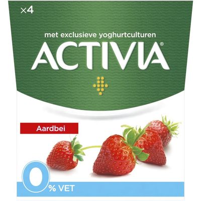 Activia Aardbei 0%