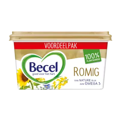 Becel Romig voor op Brood