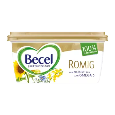 Becel Romig voor op Brood