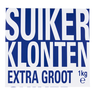 Neutraal Suikerklonten extra groot
