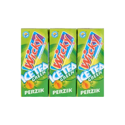 Wicky Ice Tea Green Perzik