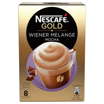 Nescafé Gold wiener melange mocha