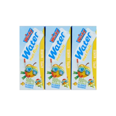 Wicky Water met Fruit Appel Mango